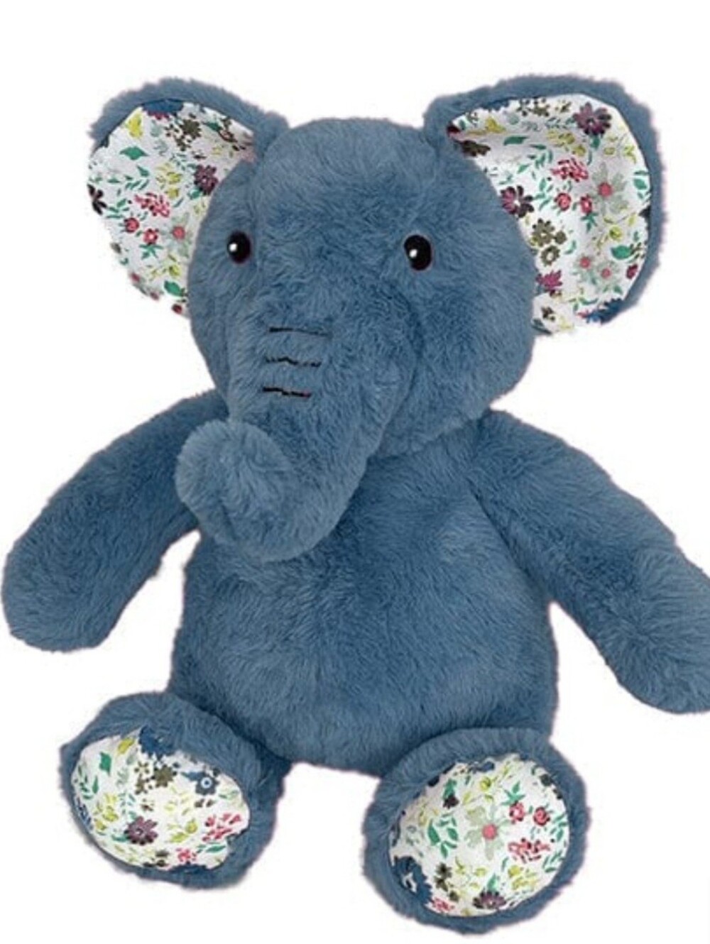 Pet Lou 15" Blue Elephant Dog Toy, Built In SQUEKER & CRINKLE Paper